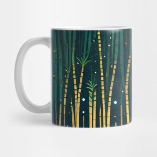 A forest of bamboo Mug